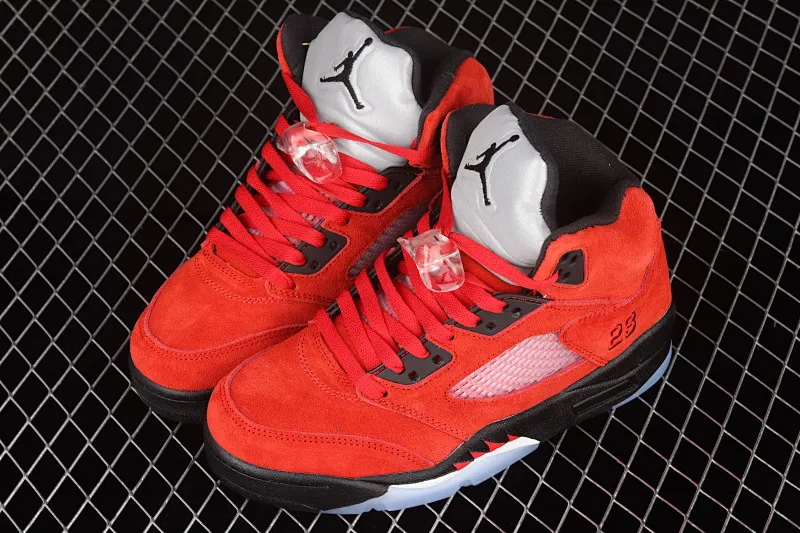 All categories Air Jordan Jordan series basketball shoes Air Jordan 5 G version Air Jordan 5 "Raging Bull" AJ5 Joe 5 Big Red Bull DD0587-600
